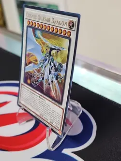 Yu-Gi-Oh Cosmic Quasar Dragon DUNE - EN037 Ultra Rare 1st Ed NM - Image 2