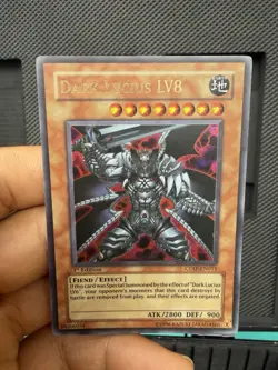 Dark Lucius LV8 CDIP-EN011 Ultra Rare 1st Edition Near Mint Yugioh - Image 1