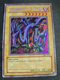 Serpent Night Dragon [Secret] - Magic Ruler MRL-103 - Heavy Played - Yugioh - Image 1