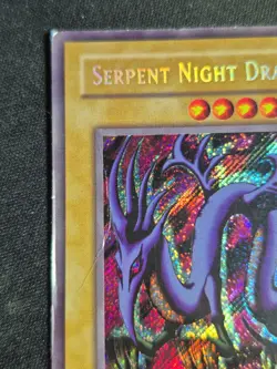 Serpent Night Dragon [Secret] - Magic Ruler MRL-103 - Heavy Played - Yugioh - Image 5