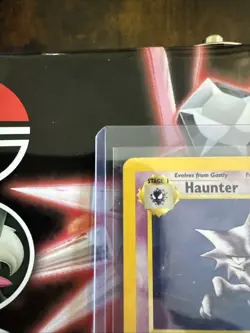 Pokemon TCG Haunter Fossil Holo Card 6/62 Unlimited Rare - Image 2