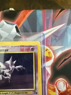 Pokemon TCG Haunter Fossil Holo Card 6/62 Unlimited Rare - Image 3