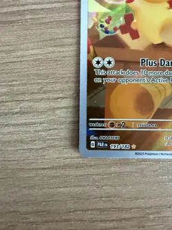 Plusle Holo Illustration Rare Pokemon TCG Card Paradox Rift 193/182 NM Condition - Image 4