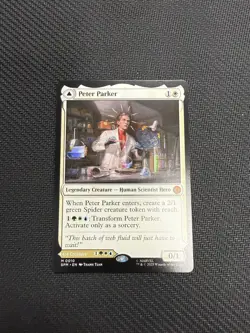 Peter Parker 0010 Amazing Spider-Man Mythic MTG Marvel Spider-Man - Image 1