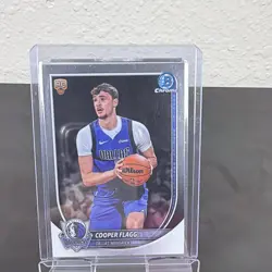 Topps Bowman Chrome Basketball 2025 Cooper Flagg Rookie #BCV-1 Mavericks - Image 1