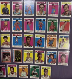 1971-72 Topps Basketball Lot of 37 Different Cards HIGHER END With STARS - Image 3