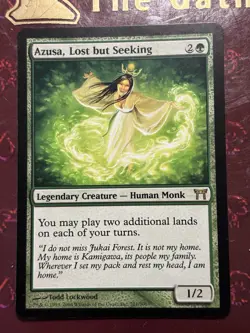 2004 MTG Magic the Gathering ~ Champ of Kamigawa ~ Azusa, Lost but Seeking ~ NM - Image 1