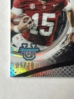 2025 Bowman Chrome U Best Ty Simpson Dual Relic Patch Auto Black 1/10 📈📈📈 - Image 5