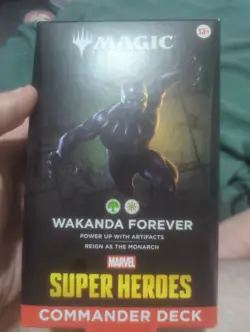 Magic the Gathering - Wakanda Forever Marvel Super Heroes Commander Deck *NEW* - Image 1