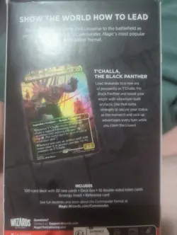 Magic the Gathering - Wakanda Forever Marvel Super Heroes Commander Deck *NEW* - Image 2