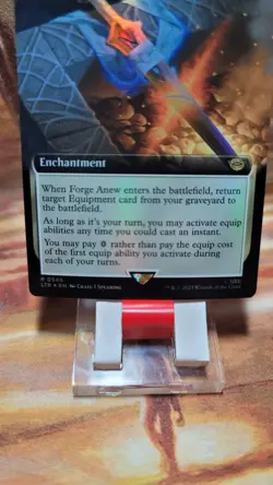 MTG Forge Anew Foil #0349 Extended Art Universes Beyond:Lord Of The Rings LTR NM - Image 2