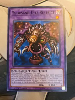 Yugioh! Thousand-Eyes Restrict - 1st Ed Common - LED2-EN005 - NM - Image 1