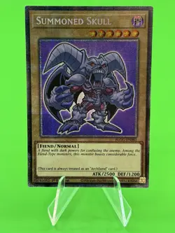 Yu-Gi-Oh Glorious Gallery Summoned Skull Starlight Rare BLGG-EN001 NM!!! - Image 1