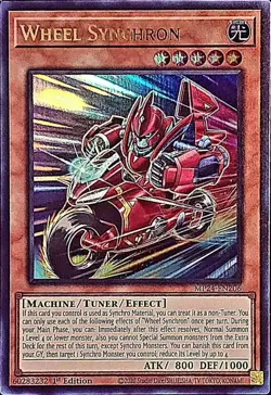 Yu-Gi-Oh! - Wheel Synchron MP24-EN206 - Ultra R. - 1st Ed. - NM/M - Image 1