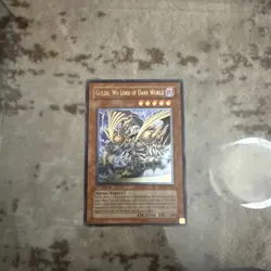 Yugioh! - Goldd, Wu-Lord of Dark World Ultimate Rare 1st Edition NM EEN-EN024 - Image 2