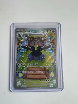 Zweilous 147/086 White Flare Illustration Rare Pokemon TCG Card - Image 1