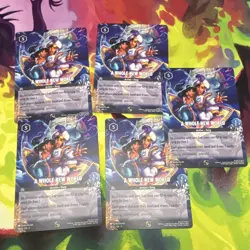 Disney Lorcana A Whole New World 10/C1 Full Art Non-foil Promo Lot Of 5 - Image 1