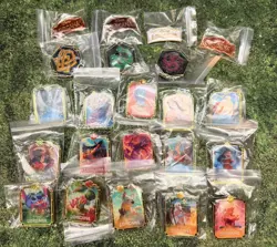 22 - Disney Lorcana League Promo Pin Lot - NEW IN PLASTIC - Image 1