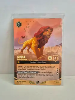 Simba Pride Protector 8/C2 Non Foil DLC Promo Disney Lorcana - Image 1