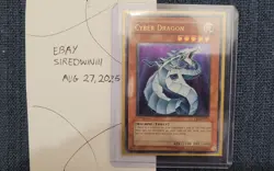 Yugioh Cyber Dragon CRV-EN015 Ultimate Rare 1st Edition LP - Image 1