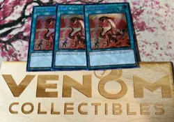 3x (M/NM) - Heat Wave - RA03-EN058 - Secret Rare - 1st Edition YuGiOh - Image 1