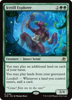 Icetill Explorer -Foil Near Mint MTG Edge of Eternities - Image 1