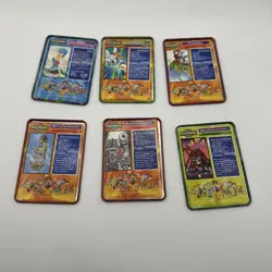 Digimon Card Metal Tin 6 Cards Lot - 2000 Taco Bell Promo Cards - Image 2