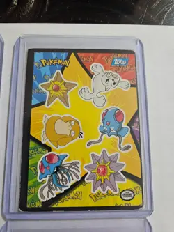 Topps Pokemon 2000 Movie Sticker set/ Puzzle Cards - Image 3