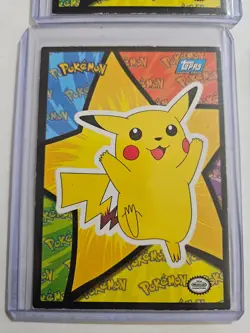 Topps Pokemon 2000 Movie Sticker set/ Puzzle Cards - Image 4