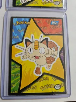 Topps Pokemon 2000 Movie Sticker set/ Puzzle Cards - Image 5
