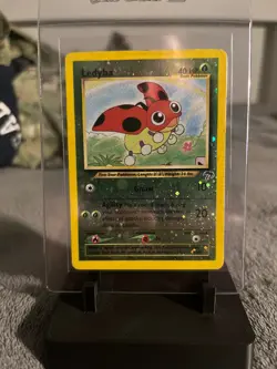 Ledyba - 7/18 - Pokemon Reverse Holo Southern Islands Collection Card MP - Image 1