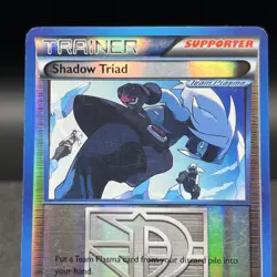 Shadow Triad 102/116 Reverse Holo Uncommon BW Plasma Freeze Pokemon Card - Image 4