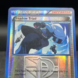 Shadow Triad 102/116 Reverse Holo Uncommon BW Plasma Freeze Pokemon Card - Image 5