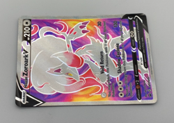 Pokemon Trading Card Game TCG Sword & Shield Promo SWSH297 Hisuian Zoroark V - Image 3
