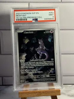 Mewtwo 052 Sv: Scarlet & Violet Promo Cards Holo PSA 9 - Image 1
