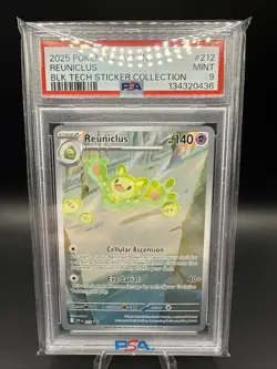 Reuniclus 212 Sv: Scarlet & Violet Promo Cards Holo PSA 9 - Image 1