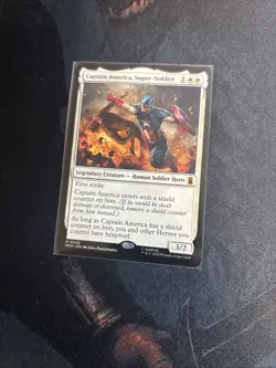Mtg Captain America, Super Soldier - Marvel Super Heroes + Bonus Foils - Image 4