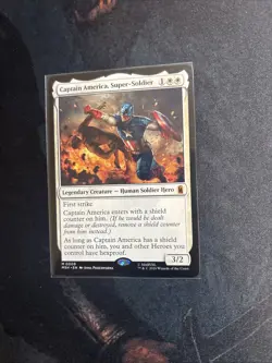 Mtg Captain America, Super Soldier - Marvel Super Heroes + Bonus Foils - Image 5