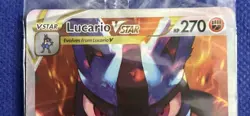 Pokemon Crown Zenith Lucario VSTAR SWSH291 Black Star Promo Card Sealed (b) - Image 3