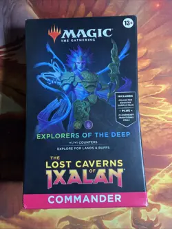 MTG The Lost Caverns of Ixalan Commander Deck - Explorers of the Deep Sealed!! - Image 1