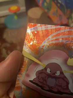 Grimer Pokemon Card HOLO FOIL Topps #88 TV Animation Edition Blue Logo HP - Image 3