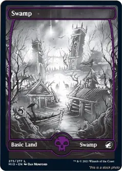 JP Swamp 273 Innistrad: Midnight Hunt Land LP - Image 1