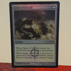 Magic: The Gathering Spine of Ish Sah Artifact 136/155 English 2011 FOIL - Image 1