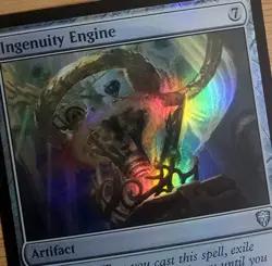 X 1 Ingenuity Engine Foil NM-M Commander Legends 317 MTG Magic The Gathering - Image 1