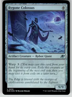 Bygone Colossus Foil Uncommon Edge of Eternities 235 MTG Near Mint 2025 - Image 1