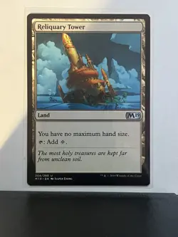 Reliquary Tower #254/280 Uncommon Land, Core Set: 2019 M19 - Image 1