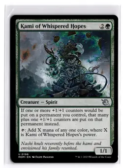 Kami of Whispered Hopes 196 March of the Machine Magic: The Gathering NM - Image 1
