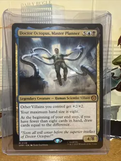 Doctor Octopus Master Planner Marvel MTG Rare Spider-Man Card NM - Image 1