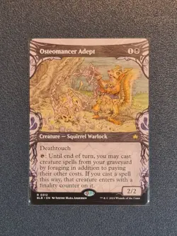 MTG Osteomancer Adept - Showcase - Bloomburrow - BLB - Near Mint+ Condition - Image 1