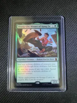 Shang-Chi, Master of Kung Fu Marvel Super Heroes MTG Foil Near Mint - Image 1